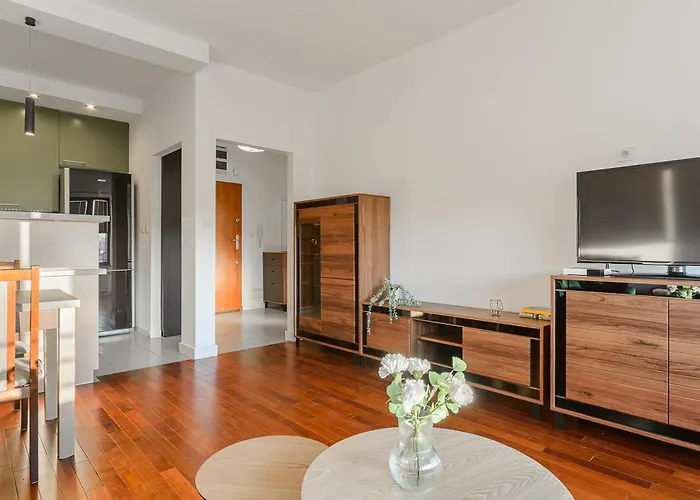 Shortstaypoland Aleja Rzeczypospolitej Lägenhet *